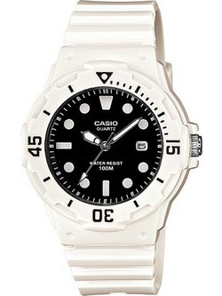 Casio Γυναικείο Ρολόι με Λευκό Λουράκι LRW-200H-1EV