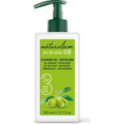Naturalium Olive Cleansing Gel Καθαρισμού Προσώπου 300ml