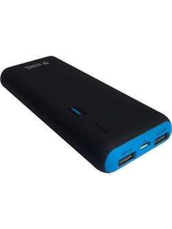Yenkee YPB 0111BK Power Bank 11000mAh με 2 Θύρες USB-A Black Blue