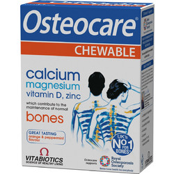 Vitabiotics Osteocare Chewable 30 Μασώμενα Δισκία