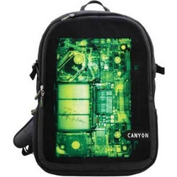 Canyon CNL-NB07X Σακίδιο Πλάτης Μαύρο Πράσινο
