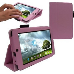Δερμάτινη Θήκη για το Asus Memo Pad (ME172V) Ρόζ (OEM)