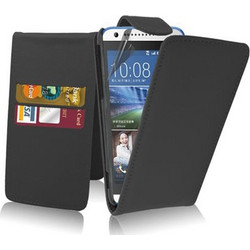 Δερμάτινη Θήκη Flip για HTC One (M8s) Μαύρο (ΟΕΜ)