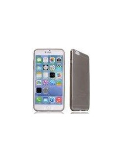Transparent Silicone Flexible Case Pink Iphone 6 Plus Διαφανής Ρόζ Θήκη Κίνητού i6 Plus 42617
