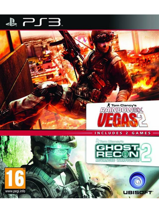 Ghost Recon Advanced Warfighter 2 & Rainbow Six Vegas 2 PS3