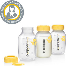 Medela Calma Δοχεία Αποθήκευσης Μητρικού Γάλακτος 3x150ml