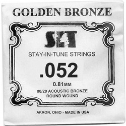 Sit Golden Χορδή Ακουστικής Κιθάρας E 80/20 Bronze 52"