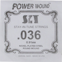 Sit Power Wound Χορδή Ηλεκτρικής Κιθάρας Nickel Plated Steel 36"