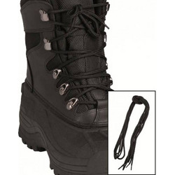 Mil-Tec Shoe Laces 80cm Cotton - Black