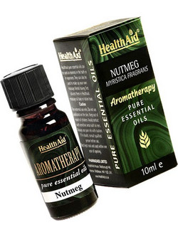 Health Aid Βιολογικό Αιθέριο Έλαιο Μοσχοκάρυδο 10ml