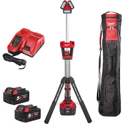 Milwaukee M18 SAL-502B Επαναφορτιζόμενος Προβολέας Εργασίας Led 2000lm