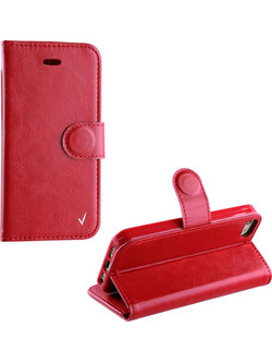 Volte-Tel Book Leather TPU Red (iPhone 5/5s/SE)