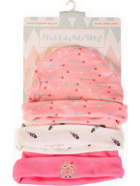 Βρεφικά Καπελάκια MONI Tibby Pink