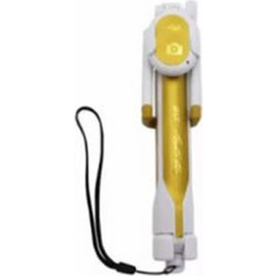 SELFIE STICK WIRELESS BLUETOOTH REMOTE SHUTTER GOLD WXY-02