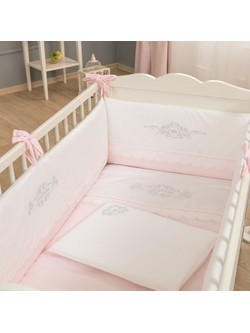 Funna Baby Princess Σετ Κούνιας Pink 3τμχ