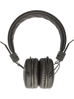 Sweex SWHP-100BT Ασύρματα Bluetooth Ακουστικά On Ear Μαύρα