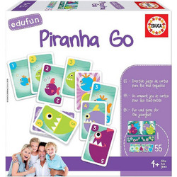 Educa Piranha Go Επιτραπέζιο Παιχνίδι για Παιδιά 1+ Ετών για 2-4 Παίκτες
