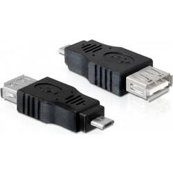 DELOCK USB Αντάπτορας από USB Micro male σε USB 2.0 OTG female (65325)