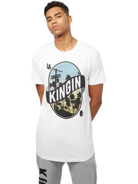 Kingin T-Shirt LA Streets White KG202