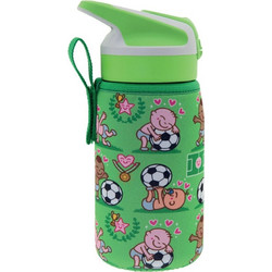 Laken Pinchichi Παιδικό Μπουκάλι Θερμός Πλαστικό BPA Free με Καλαμάκι Πράσινο 350ml LTS3FP
