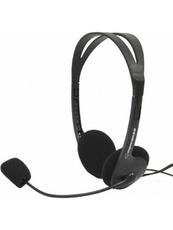 Esperanza Skype EH102 On Ear Ακουστικά Υπολογιστή με Μικρόφωνο & 3.5mm Jack