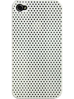 Faceplate Apple iPhone 4/4S Mesh Shell Λευκό