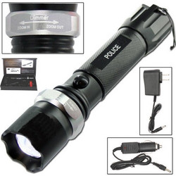 Police Style Power 5000W Φακός Μπαταρίας Led Αδιάβροχος
