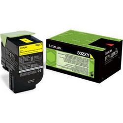 Lexmark 80C2XY0 Yellow Toner
