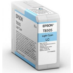 Epson T8505 Light Cyan Μελάνι Εκτυπωτή Inkjet C13T850500