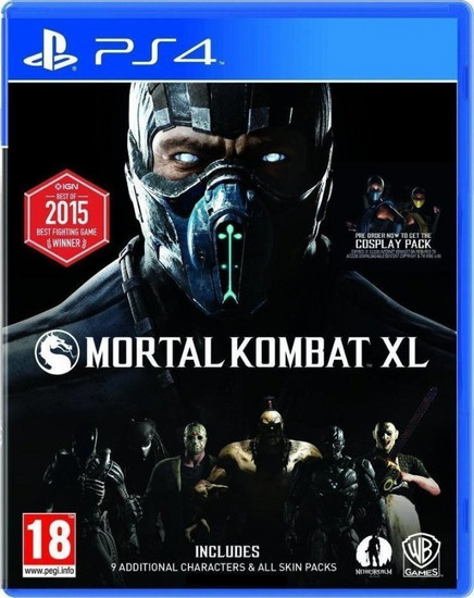 PS4 Game Mortal Kombat XL PS4