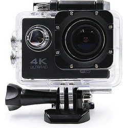 DV-124 Action Camera 4K Ultra HD με Οθόνη 2" Μαύρη