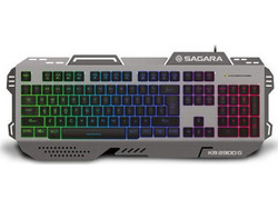 Zeroground Sagara KB-2300G Gaming Πληκτρολόγιο RGB Black