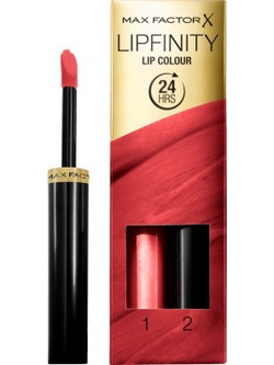 Max Factor Lipfinity 110 Passionate Set Long Lasting Liquid Κραγιόν 3.4gr