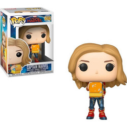 Funko Pop! Marvel Captain Marvel 444 Captain Marvel Holding Lunchbox