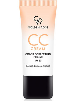 Golden Rose CC Cream Color Correcting Orange SPF30 Primer Προσώπου Cream 30ml