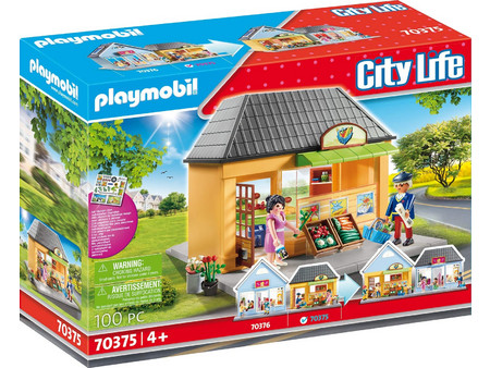 Playmobil City Life Το Όμορφο Παντοπωλείο για 4+ Ετών 70375