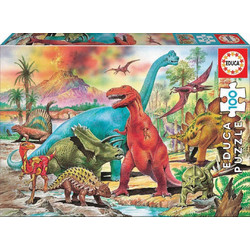 Παιδικό Puzzle Educa Dinosaurs 100 Κομμάτια