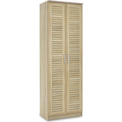 Pakoworld Sante Παπουτσοθήκη Ξύλινη Sonoma Μ60xΠ37xΥ183cm 123-000005