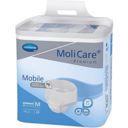 Hartmann MoliCare Premium Mobile Medium Πάνες Βρακάκι Ακράτειας 6 Σταγόνες 14τμχ