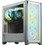 Corsair 4000D Airflow Tempered Glass White Gaming Midi Tower Κουτί Υπολογιστή με Πλαϊνό Παράθυρο