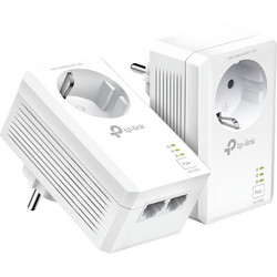 TP-Link TL-PA7027PKIT V1 Powerline Διπλό Kit για Ενσύρματη Σύνδεση με Θύρα Ethernet & Passthrough Πρίζα