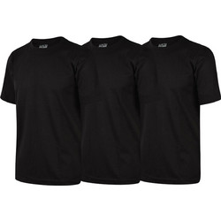 GSA Ανδρικό Αθλητικό T-Shirt Μαύρο 3 Pack 171203-01