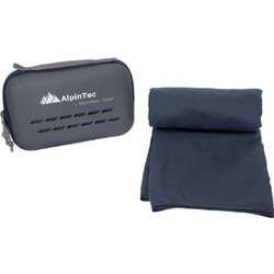 AlpinPro AlpinTec Πετσέτα Microfiber Navy Μπλε 60x120cm