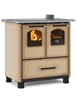 La Nordica Family 4.5 Cappuccino Μαντεμένια Ξυλόσομπα με Φούρνο 7.5kW