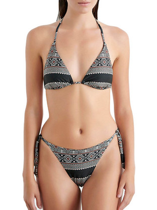 BLU4U Bikini Set Τριγωνάκι Μαύρο 23357199-02