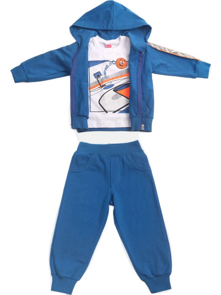 Joyce Παιδικό Σετ Φόρμας Royal Blue 2312003