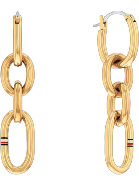 Tommy Hilfiger Γυναικεία Σκουλαρίκια Κρεμαστά από Ατσάλι Επιχρυσωμένα 2780786