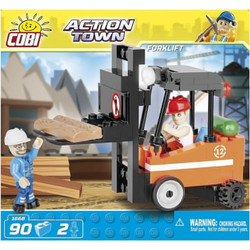 Cobi 1668 Action Town Κλαρκ με Εργάτη