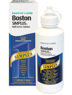 Bausch & Lomb Boston Simplus Υγρό Φακών Επαφής 120ml