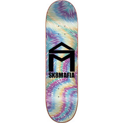 SK8MAFIA Skate Deck House Logo Tie Dye 8.1